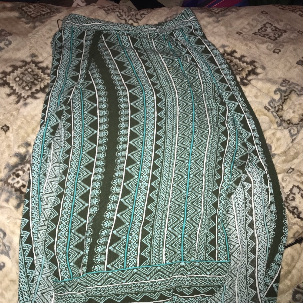 Patterned skirt